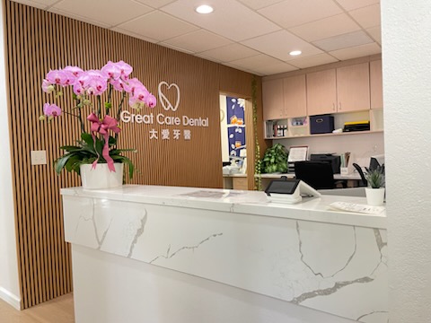 Great Care Dental reception